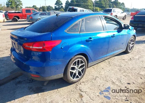 2018 Ford Focus Sel из США, поврежденный, VIN 1FADP3H20JL210625